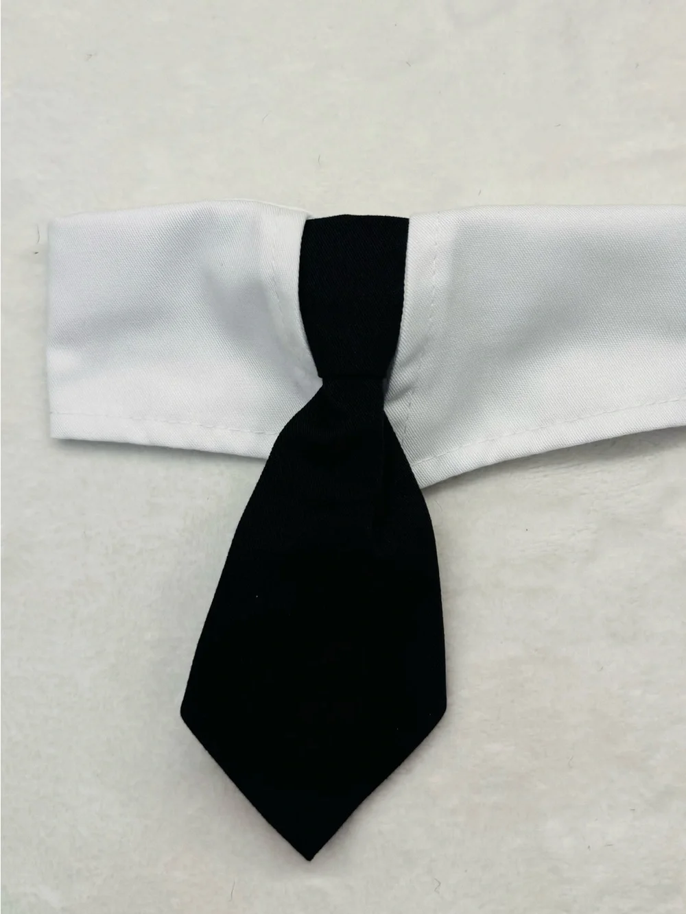 Pet Tie Collar for Cats and Small Dogs - Black or Red